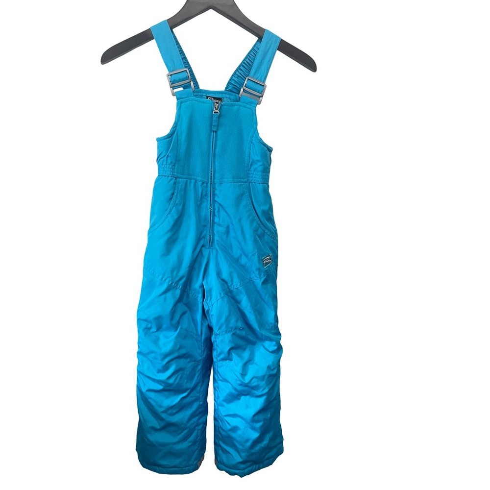 Rway blue snow pants sz 4 XS